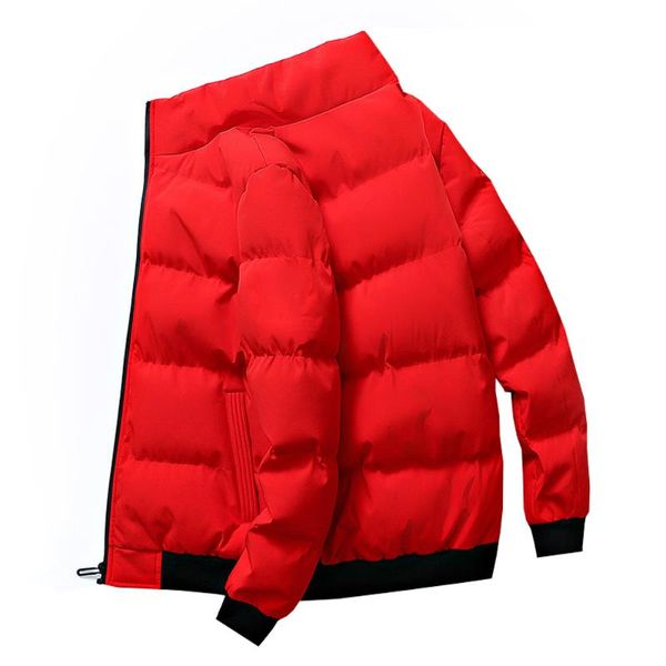 men's down & parkas 2021 winter warm thick men parka jacket casual mens outwear coats solid stand collar male windbreak clothing, Black
men's down & parkas 2021 winter warm thick men parka jacket casual mens outwear coats solid stand collar male windbreak clothing, Black