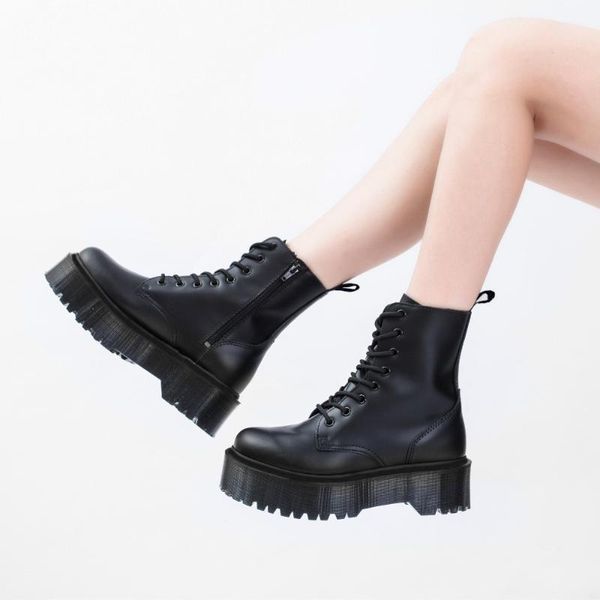 boots women winter warm fashion platform boot female thick ankle shoes genuine leather goth zapatos de mujer, Black
boots women winter warm fashion platform boot female thick ankle shoes genuine leather goth zapatos de mujer, Black