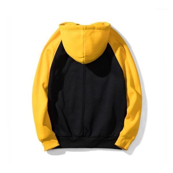 men's hoodies & sweatshirts brand streetwear patchwork hoodie men hip hop hooded solid slim fit casual hoody mens eu size, Black
men's hoodies & sweatshirts brand streetwear patchwork hoodie men hip hop hooded solid slim fit casual hoody mens eu size, Black