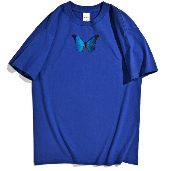 men's t-shirts blue butterfly print men t shirt retro vintage simplicity big size tshirt cool design male short sleeves, White;black
men's t-shirts blue butterfly print men t shirt retro vintage simplicity big size tshirt cool design male short sleeves, White;black