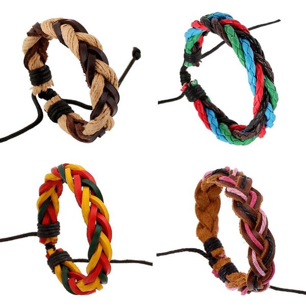 charm bracelets drop 100% leather woven twist bracelet fashion simple men and women jewelry wholesale, Golden;silver
charm bracelets drop 100% leather woven twist bracelet fashion simple men and women jewelry wholesale, Golden;silver