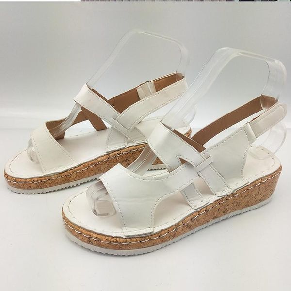 women solid sandals ladies breathable shoes female hook loop buckle foowear women's comfortable summer beach plus size, Black
women solid sandals ladies breathable shoes female hook loop buckle foowear women's comfortable summer beach plus size, Black
