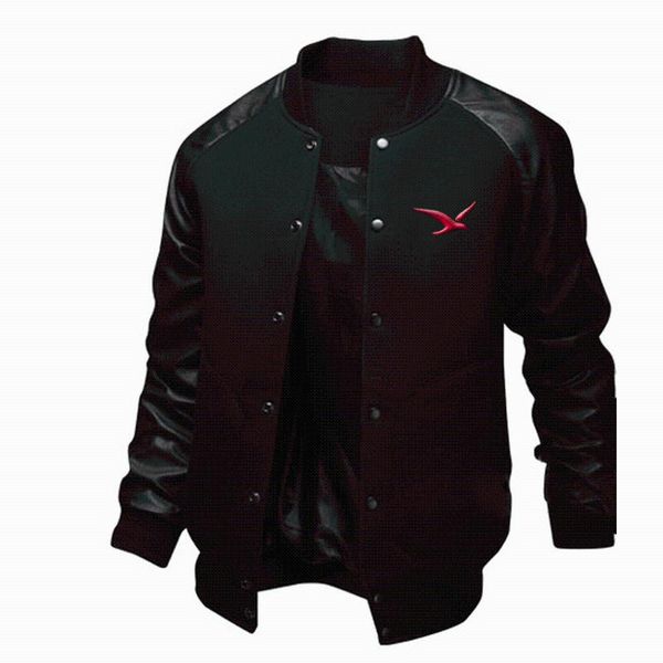 men's jackets mens baseball jacket firebirds printed casual men bomber coat autumn outwear stand collar slim fit and coats, Black;brown
men's jackets mens baseball jacket firebirds printed casual men bomber coat autumn outwear stand collar slim fit and coats, Black;brown