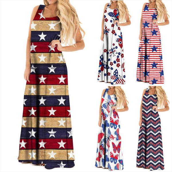 casual independence day printing women dresses o neck sleeveless plus size tank ankle length dress daily sukienka letnia, Black;gray
casual independence day printing women dresses o neck sleeveless plus size tank ankle length dress daily sukienka letnia, Black;gray
