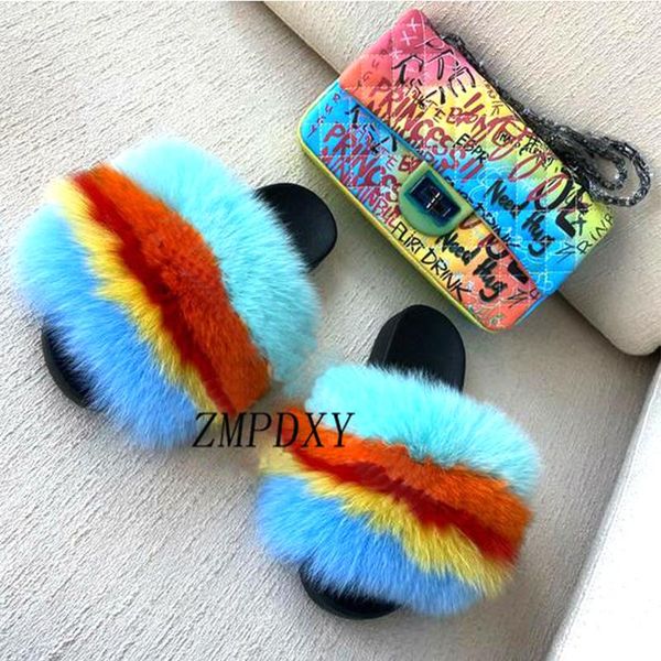 women furry slippers cute plush hair soft fur sandals platform slides ladies brand flip flop, Black
women furry slippers cute plush hair soft fur sandals platform slides ladies brand flip flop, Black