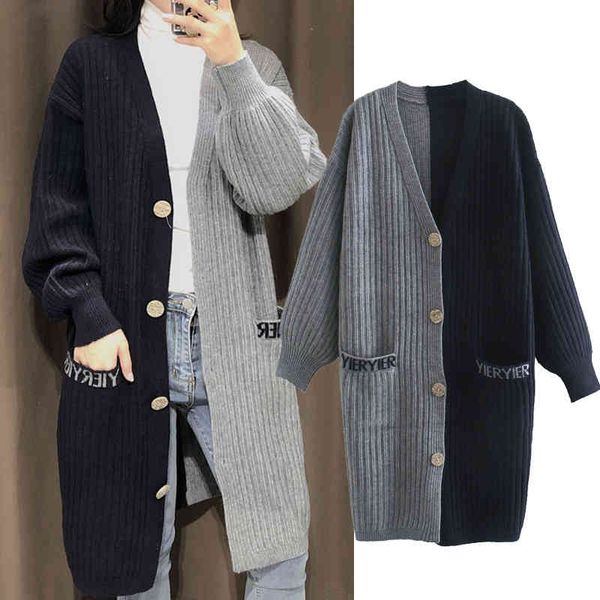wool women autumn winter cardigan knitting jacket open pocket long lady streetwear, Black
wool women autumn winter cardigan knitting jacket open pocket long lady streetwear, Black