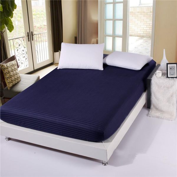 sheets & sets 1 piece 100% cotton high-grade satin striped fitted sheet super soft thick fabric four corners with elastic mattress cover
sheets & sets 1 piece 100% cotton high-grade satin striped fitted sheet super soft thick fabric four corners with elastic mattress cover