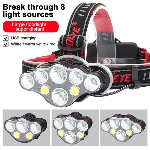 portable mini 8 led headlamp work light waterproof headlight use 18650 battery for night lighting head lamp#h3 headlamps
portable mini 8 led headlamp work light waterproof headlight use 18650 battery for night lighting head lamp#h3 headlamps