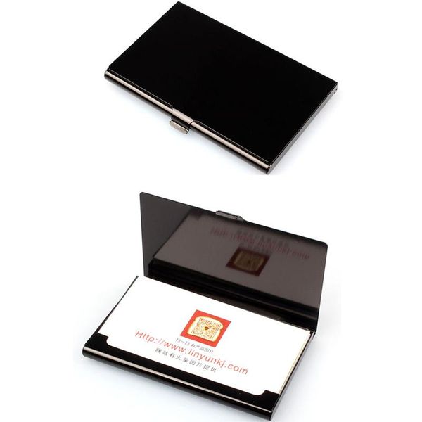 card holders bag metal women men business holder aluminum box credit case wallet portefeuille femme, Brown;gray
card holders bag metal women men business holder aluminum box credit case wallet portefeuille femme, Brown;gray