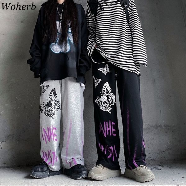 casual pants women harajuku gothic trousers butterfly print streetwear vintage korean ins fashion straight pant bottoms 210417, Black;white
casual pants women harajuku gothic trousers butterfly print streetwear vintage korean ins fashion straight pant bottoms 210417, Black;white