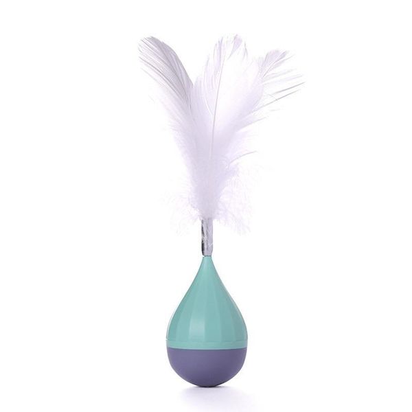 cat toys tumbler toy faux feather kitten teaser chaser pet training interactive swing for cats
cat toys tumbler toy faux feather kitten teaser chaser pet training interactive swing for cats