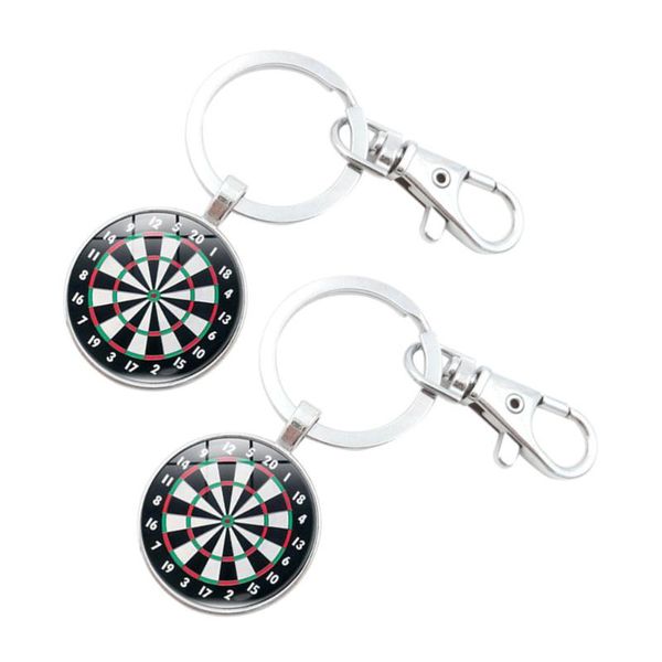 keychains 2pcs retro glass darts target key holder pendant brown alloy rings gift craft ornaments, Silver
keychains 2pcs retro glass darts target key holder pendant brown alloy rings gift craft ornaments, Silver