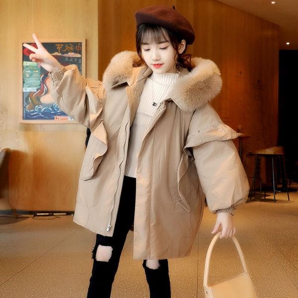down coat 2021 kids winter clothes hooded parka cotton jacket for girl clothing teenager outerwear children snowsuit 12 15y, Blue;gray
down coat 2021 kids winter clothes hooded parka cotton jacket for girl clothing teenager outerwear children snowsuit 12 15y, Blue;gray
