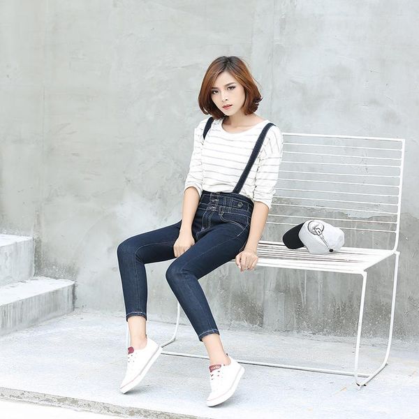sale button mid skinny overalls casual slim jeans for women hole design woman denim pants waist women's, Blue
sale button mid skinny overalls casual slim jeans for women hole design woman denim pants waist women's, Blue