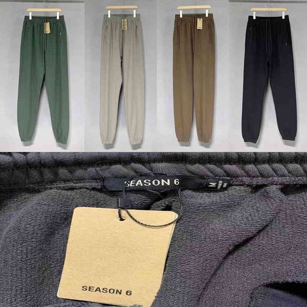 men's pants west kanye season 6 sweatpants 2021 women 1:1 terry cotton series jogger cordon, Black
men's pants west kanye season 6 sweatpants 2021 women 1:1 terry cotton series jogger cordon, Black