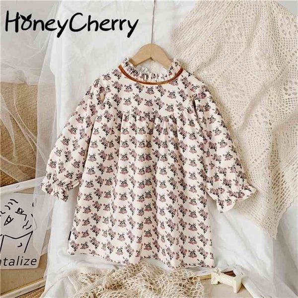 spring baby girls floral lace collar long-sleeved dress flower girl dresses kids for 210702, Red;yellow
spring baby girls floral lace collar long-sleeved dress flower girl dresses kids for 210702, Red;yellow