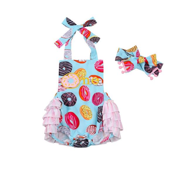 rompers baby girls 2pcs summer outfits cute donut print ruffle halter backless romper with headband set sunsuit, Blue
rompers baby girls 2pcs summer outfits cute donut print ruffle halter backless romper with headband set sunsuit, Blue