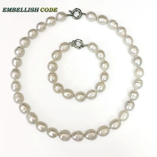 earrings & necklace bracelet set classic screw thread semi baroque stely cylinder elongate rice shape white color natural freshwater pearl, Silver
earrings & necklace bracelet set classic screw thread semi baroque stely cylinder elongate rice shape white color natural freshwater pearl, Silver