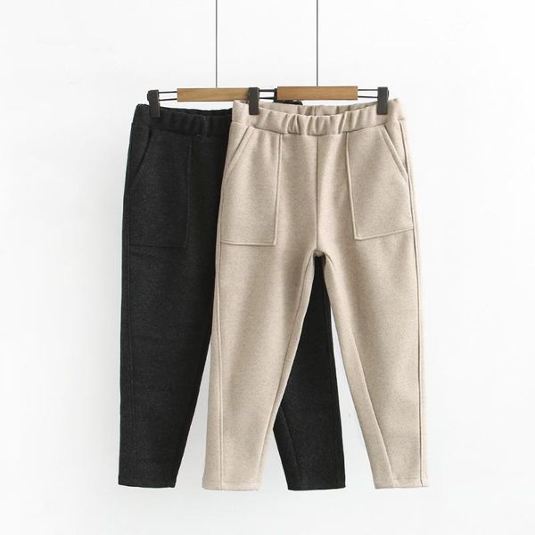 women's pants & capris ubetoku 2021 winter women woolen pencil ladies solid elastic waist trousers 3xl plus size fashion office clothin, Black;white
women's pants & capris ubetoku 2021 winter women woolen pencil ladies solid elastic waist trousers 3xl plus size fashion office clothin, Black;white