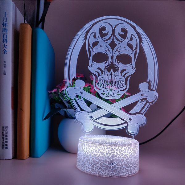 atmosphere night light touch sensor 3d illusion nightlight led acrylic lamp desk skull color changing party decor halloween gift
atmosphere night light touch sensor 3d illusion nightlight led acrylic lamp desk skull color changing party decor halloween gift