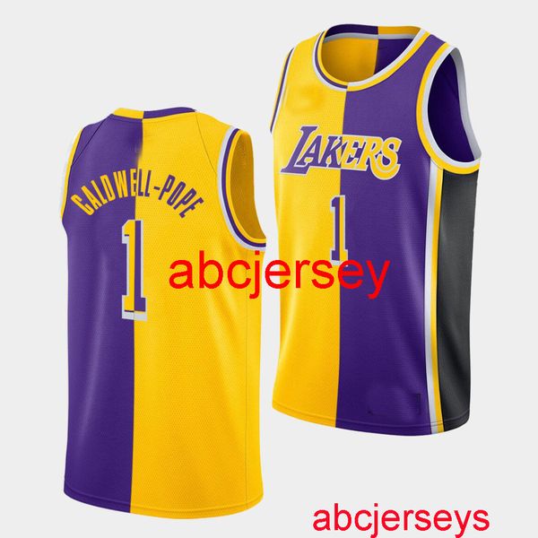 stitched #1 kentavious caldwell-pope icon & statement split yellow purple jersey two-toned any name number, Black
stitched #1 kentavious caldwell-pope icon & statement split yellow purple jersey two-toned any name number, Black