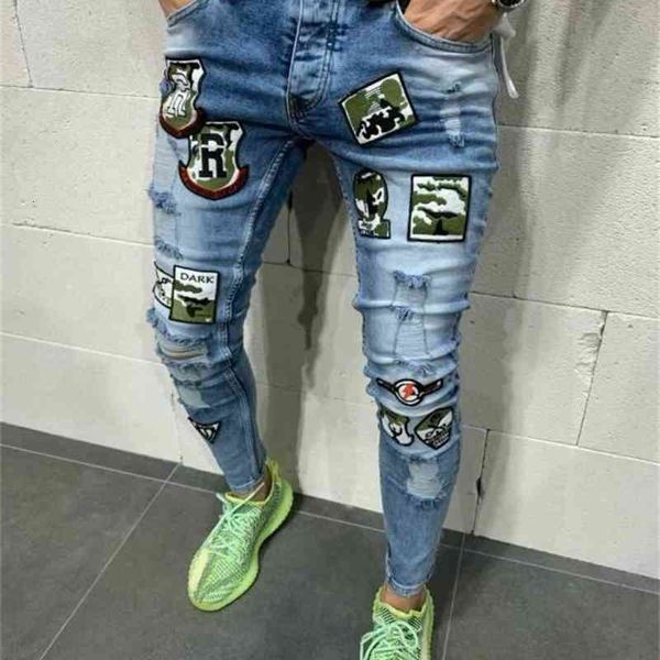 spring and autumn patch beggar long self-cultivation casual youth stretch men's pants denim men ny jeans, Blue
spring and autumn patch beggar long self-cultivation casual youth stretch men's pants denim men ny jeans, Blue