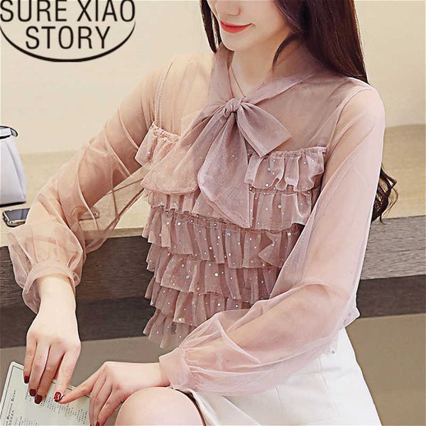 blusas mujer de moda ladies korean clothes womens and blouses bow stand puff sleeve solid white shirt 2625 50 210528
blusas mujer de moda ladies korean clothes womens and blouses bow stand puff sleeve solid white shirt 2625 50 210528