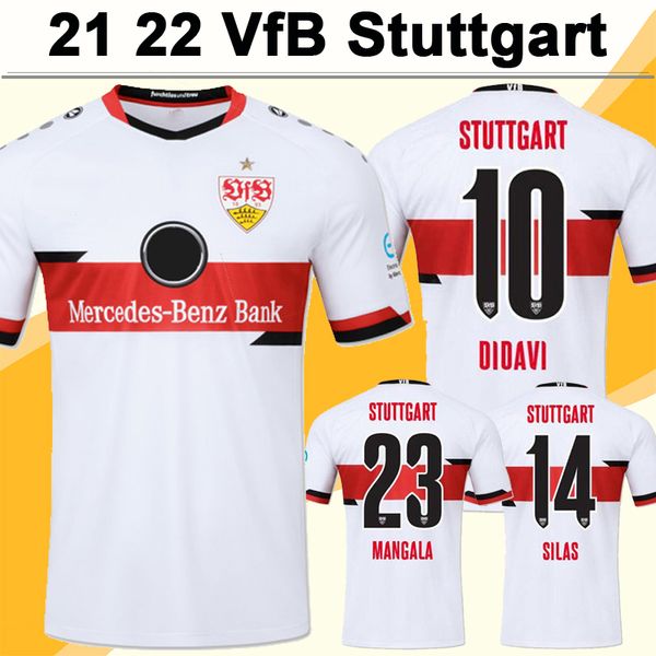21 22 stuttgart mens soccer jerseys coulibaly kalajdzic didavi silas mangala sosa cisse home white football shirts short sleeve uniforms, Black;yellow
21 22 stuttgart mens soccer jerseys coulibaly kalajdzic didavi silas mangala sosa cisse home white football shirts short sleeve uniforms, Black;yellow