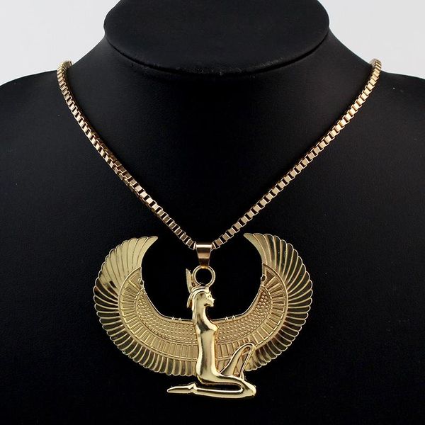 est fashion metal gold color egyptian horus bird falcon holding ankh pendant necklace bib chain choker animal hiphop necklaces, Silver
est fashion metal gold color egyptian horus bird falcon holding ankh pendant necklace bib chain choker animal hiphop necklaces, Silver