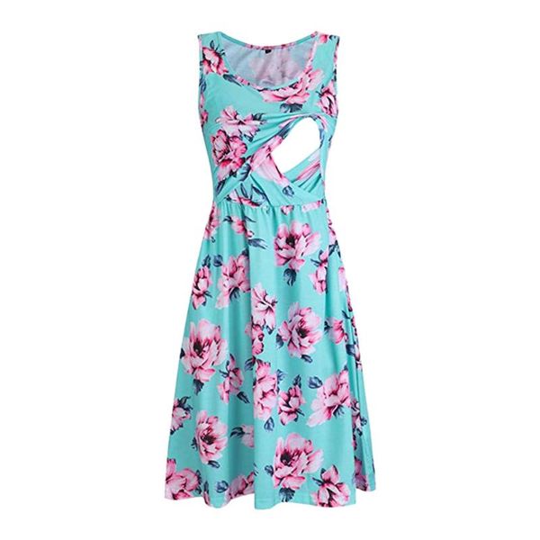 casual dresses women soft floral printed sleeveless maternity nursing crew neck summer a line fashion home breastfeeding dress dating, Black;gray
casual dresses women soft floral printed sleeveless maternity nursing crew neck summer a line fashion home breastfeeding dress dating, Black;gray