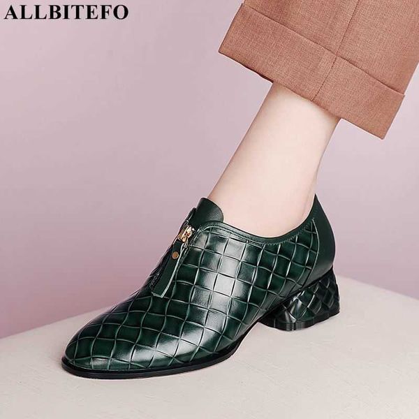 allbitefo size 34-41 round toe real genuine leather women high heel shoes thick heel fashion casual high heels women basic shoes 210611, Black
allbitefo size 34-41 round toe real genuine leather women high heel shoes thick heel fashion casual high heels women basic shoes 210611, Black