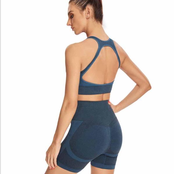 yoga outfit women's tracksuit seamless knitting suit push up sports shorts fitness shockproof gathered running bra set
yoga outfit women's tracksuit seamless knitting suit push up sports shorts fitness shockproof gathered running bra set