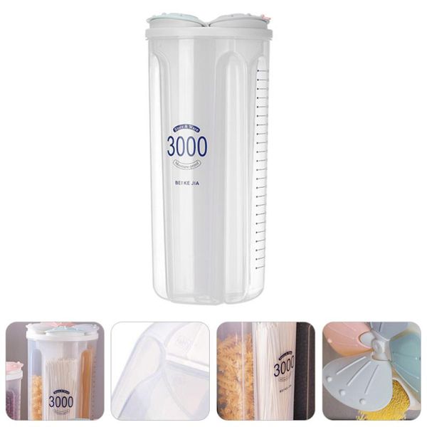 1pc storage box grains sealed can 4 compartment container bottles & jars