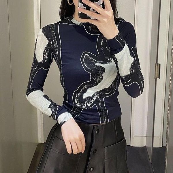 women's t-shirt t shirts women round neck full sleeve printed tshirt fall spring tee female slim all match leisure sports bottoming sh, White
women's t-shirt t shirts women round neck full sleeve printed tshirt fall spring tee female slim all match leisure sports bottoming sh, White