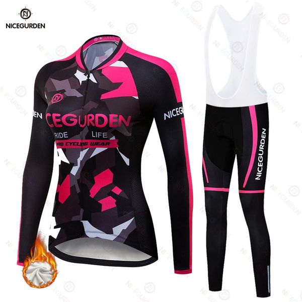racing sets winter cycling thermal fleece set women clothing jersey suit woman cyclist mtb bike clothes sport, Black;blue
racing sets winter cycling thermal fleece set women clothing jersey suit woman cyclist mtb bike clothes sport, Black;blue