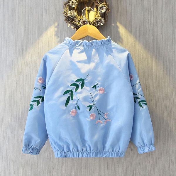 4 5 6 7 8 9 10 years girls jacket spring autumn casual outerwear zipper windbreaker birthday present christmas kids clothes jackets, Blue;gray
4 5 6 7 8 9 10 years girls jacket spring autumn casual outerwear zipper windbreaker birthday present christmas kids clothes jackets, Blue;gray