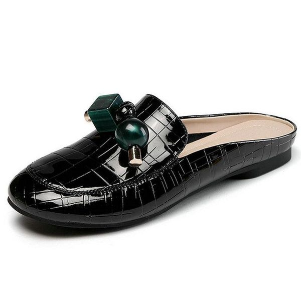 slippers spring summer ladies round toe thick heels women mules 2021 est genuine leather office lady shoes woman, Black
slippers spring summer ladies round toe thick heels women mules 2021 est genuine leather office lady shoes woman, Black