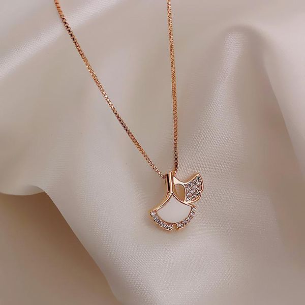 titanium steel pendant necklace clavicle chain female models cloud apricot leaf simple fashion ins wild jewelry necklaces, Silver
titanium steel pendant necklace clavicle chain female models cloud apricot leaf simple fashion ins wild jewelry necklaces, Silver