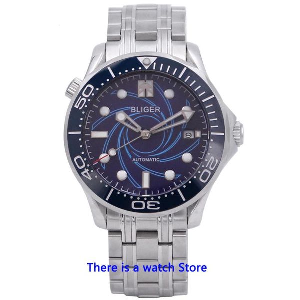 wristwatches bliger 41mm blue dial miyota automatic mechanical men watch sapphire crystal luminous date function wristwatch, Slivery;brown
wristwatches bliger 41mm blue dial miyota automatic mechanical men watch sapphire crystal luminous date function wristwatch, Slivery;brown