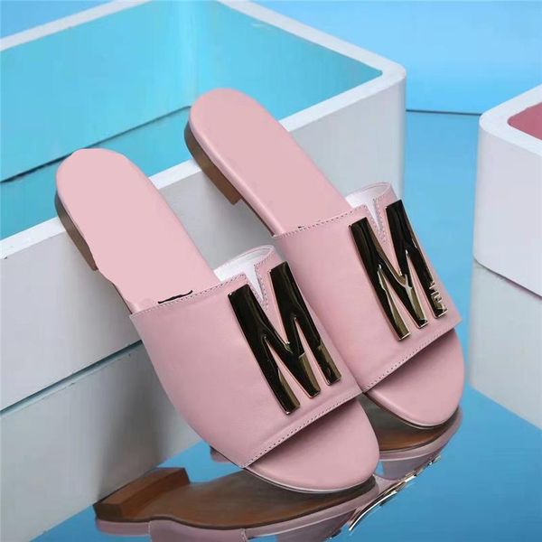 slippers fashion luxury designer women's summer outdoor genuine leather female shoes metal decoration handmade girls sandals, Black
slippers fashion luxury designer women's summer outdoor genuine leather female shoes metal decoration handmade girls sandals, Black