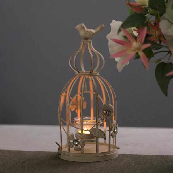 candle holders european iron retro white bird cage lantern holder hollow candlelight dinner party romantic valentine's day decoration
candle holders european iron retro white bird cage lantern holder hollow candlelight dinner party romantic valentine's day decoration