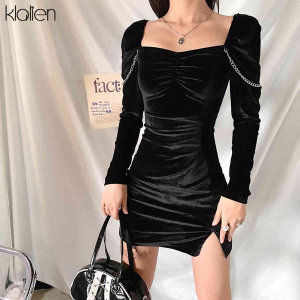 dresses fashion elegant solid black mini bodycon women 2021 spring new simple party vacation birthday festival dress lady, Black;gray
dresses fashion elegant solid black mini bodycon women 2021 spring new simple party vacation birthday festival dress lady, Black;gray