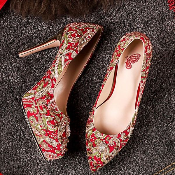 dress shoes handmade rhinestone wedding women high heels red pointed toe ladies stiletto, Black
dress shoes handmade rhinestone wedding women high heels red pointed toe ladies stiletto, Black