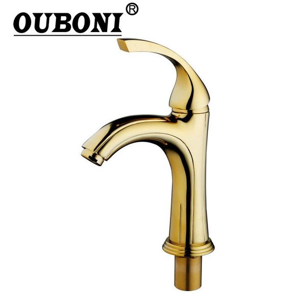 bathroom sink faucets ouboni luxury golden brass basin mixer tap faucet & cold deck mounted body
bathroom sink faucets ouboni luxury golden brass basin mixer tap faucet & cold deck mounted body