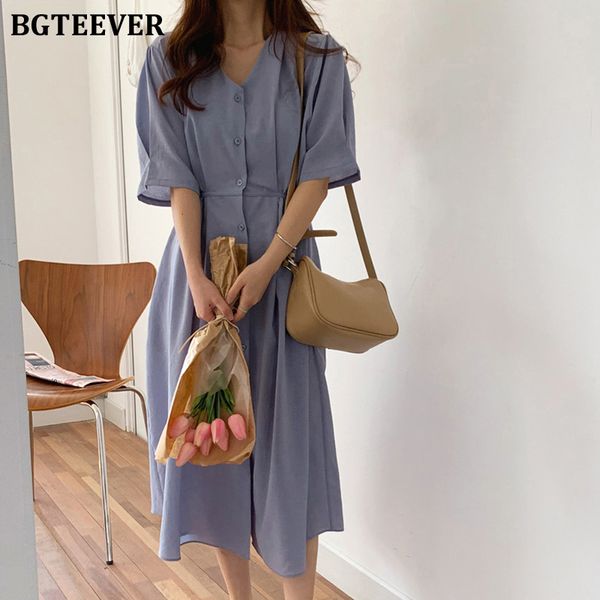 dress bgteever casual single-breasted women mid-length v-neck short sleeve lace-up loose female summer solid, Black;gray
dress bgteever casual single-breasted women mid-length v-neck short sleeve lace-up loose female summer solid, Black;gray