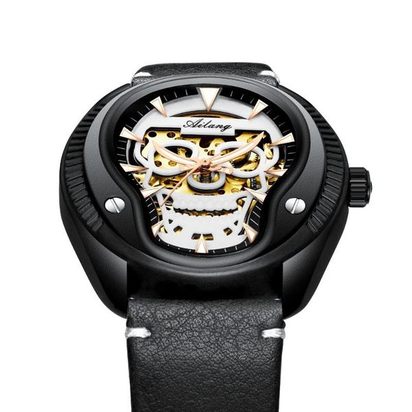 wristwatches ailang luxury brand waterproof fashion business mechanical automatic erkek saat luminous mens watches leather stainless 861, Slivery;brown
wristwatches ailang luxury brand waterproof fashion business mechanical automatic erkek saat luminous mens watches leather stainless 861, Slivery;brown