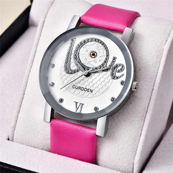 wristwatches relog ladies fashion wear quartz watch simples love gift rose gold romantic luxury bracelet for girl, Slivery;brown
wristwatches relog ladies fashion wear quartz watch simples love gift rose gold romantic luxury bracelet for girl, Slivery;brown