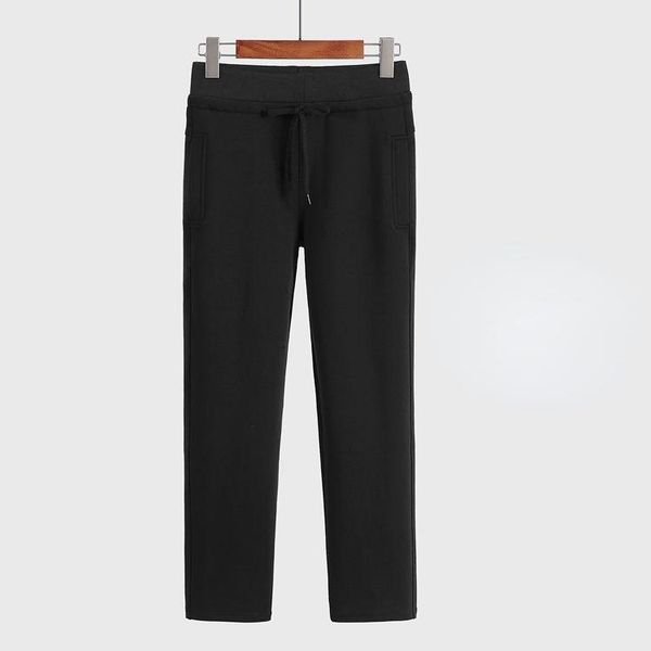 women's pants & capris 2021 women autumn winter plus velvet sweatpants female middle-aged straight trousers ladies high waist loose e48, Black;white
women's pants & capris 2021 women autumn winter plus velvet sweatpants female middle-aged straight trousers ladies high waist loose e48, Black;white