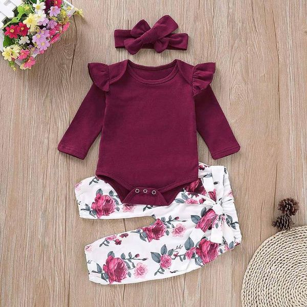 clothing sets 3pcs born baby girl clothes set long sleeve solid color romper flower pants headband infant outfits roupa, White
clothing sets 3pcs born baby girl clothes set long sleeve solid color romper flower pants headband infant outfits roupa, White