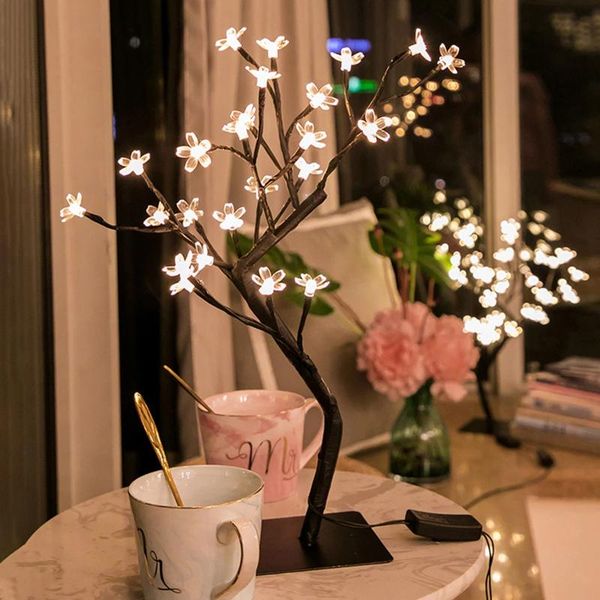 cherry tree deskbonsai lights usb night light 36/48 led crystal flower table lamp for bedroom wedding christmas decorate lamps
cherry tree deskbonsai lights usb night light 36/48 led crystal flower table lamp for bedroom wedding christmas decorate lamps